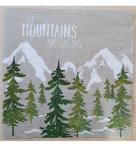 Serviette Berge