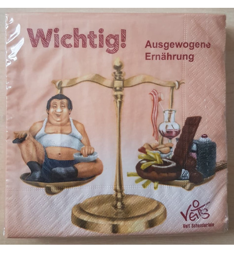 Servietten Ernährung