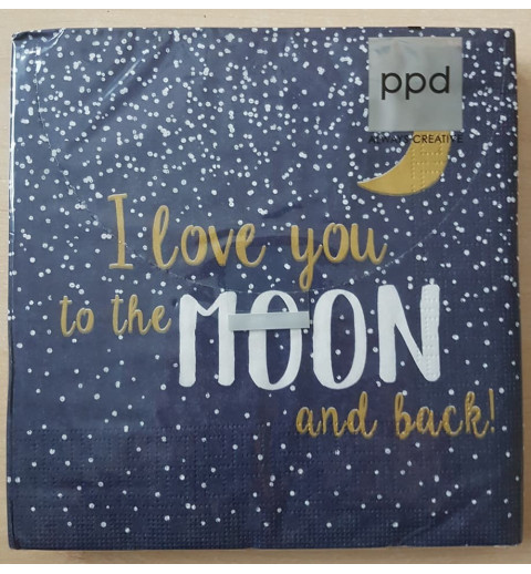 Servietten Moon