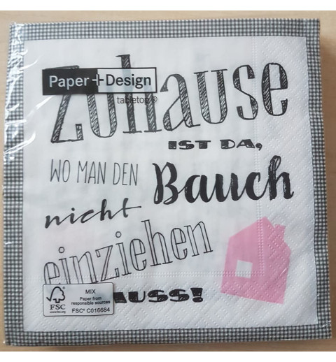 Servietten Zuhause