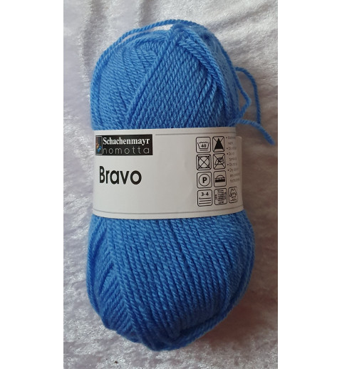 Garn blau