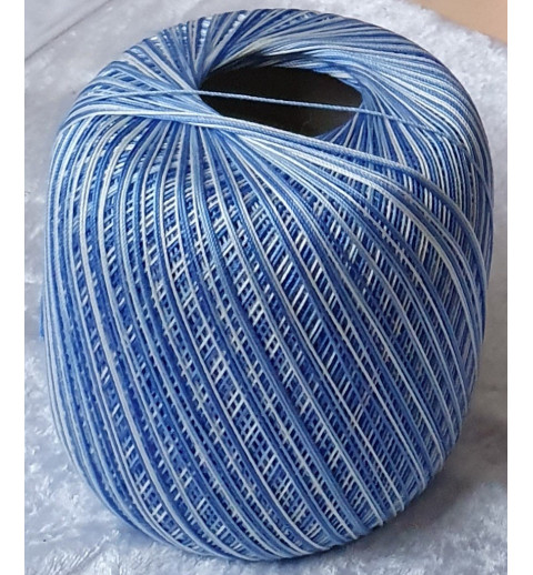 Garn blau