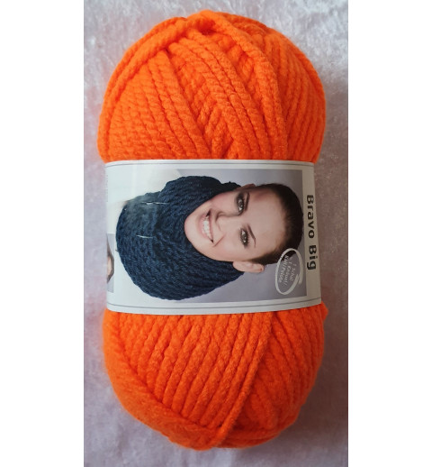 Garn neon orange