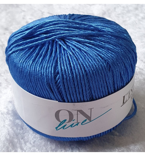 Garn blau