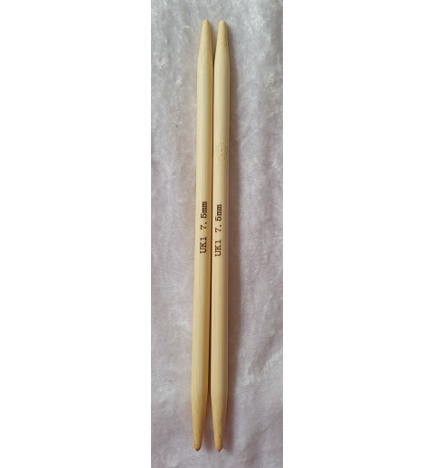 Bambus Stricknadel 7.5 mm