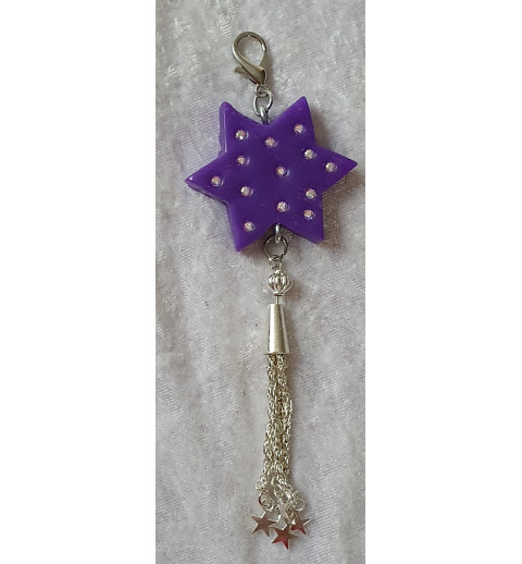 Anhänger Stern violette