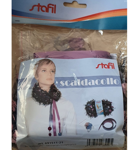 Schal Strickset rosa