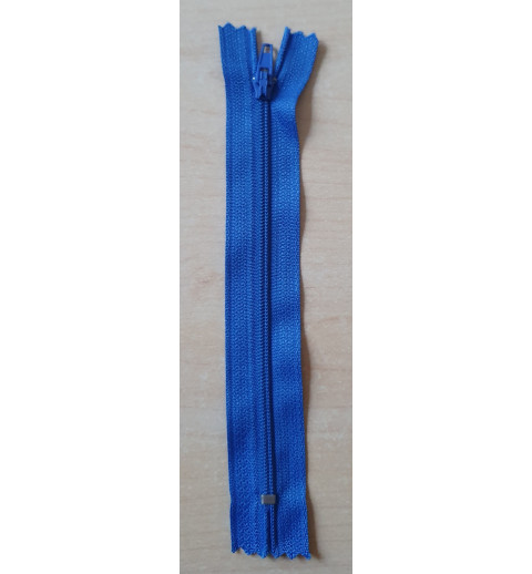 Reissverschluss blau