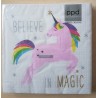 Serviette Einhorn 2