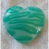 Kunststoff Herz mint