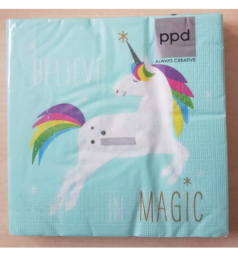 Serviette Einhorn 5