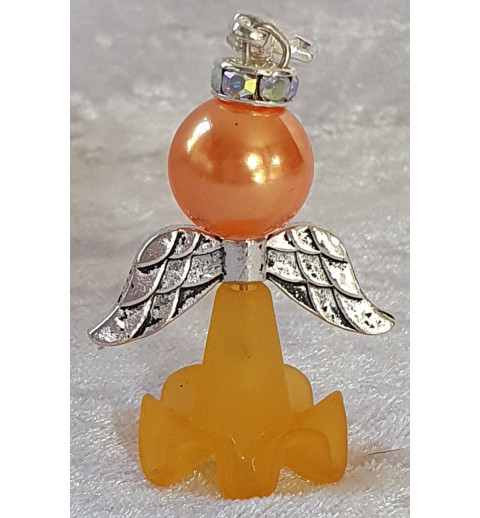 Blumen Engel orange