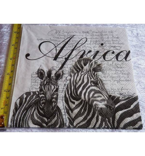 Serviette Zebras