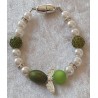 Armband Engel weiss/grün