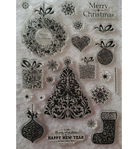 Clear Stamps Merry Christmas