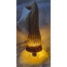 Wichtel mit Led braun