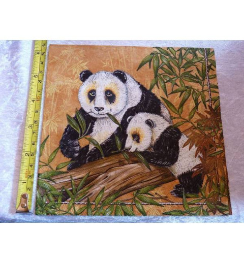 Serviette Pandas