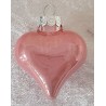 Glas Herz pink