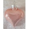Glas Herz rosa