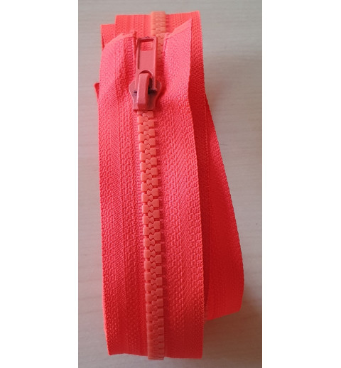 Reissverschluss neon orange