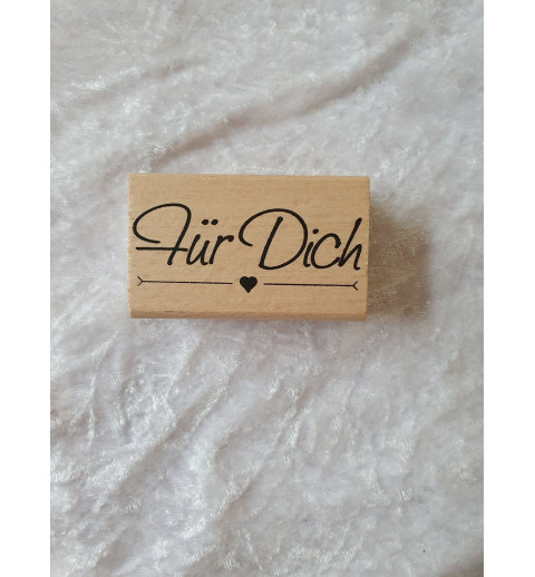 Holz Stempel Für Dich