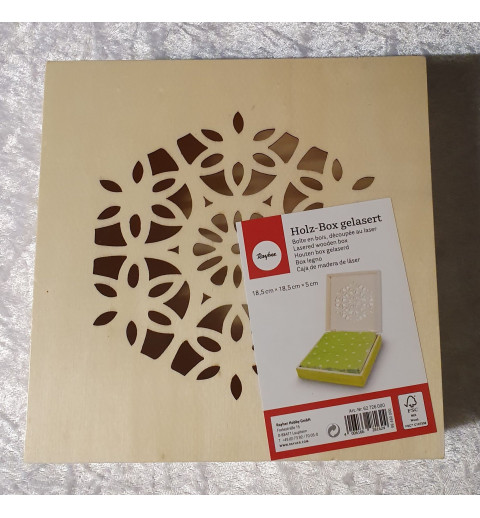 Holz-Box für Servietten
