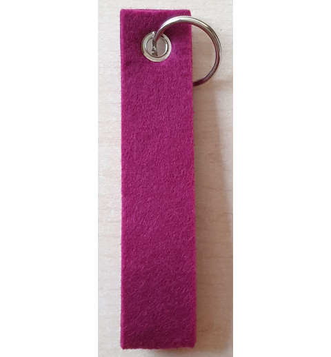 Filz Schlüsselanhänger pink