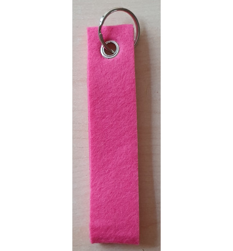 Filz Schlüsselanhänger rosa