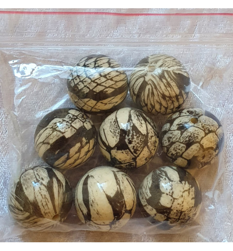 Kunststoff Perlen schwarz