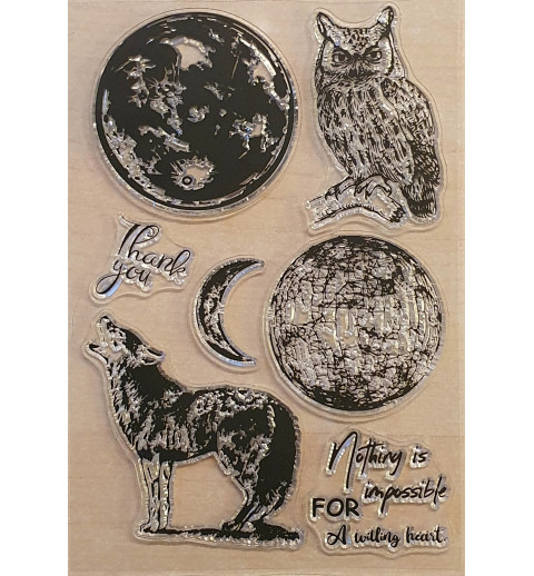 Clear Stamps Wolf