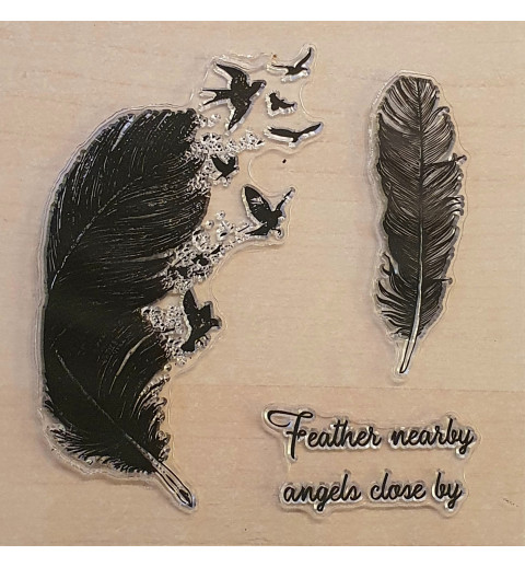 Clear Stamps Federn