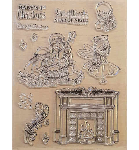 Clear Stamps Maria und Josef