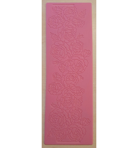Dekormatte Silikon Rosen