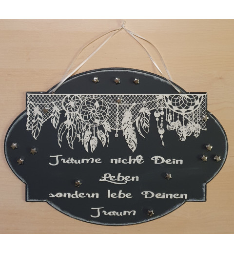 Schild Träume nicht...