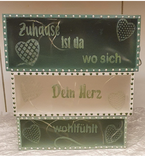 Holz Kistchen Sternenglanz