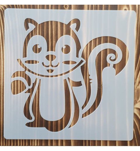 Schablone Eichhörnchen