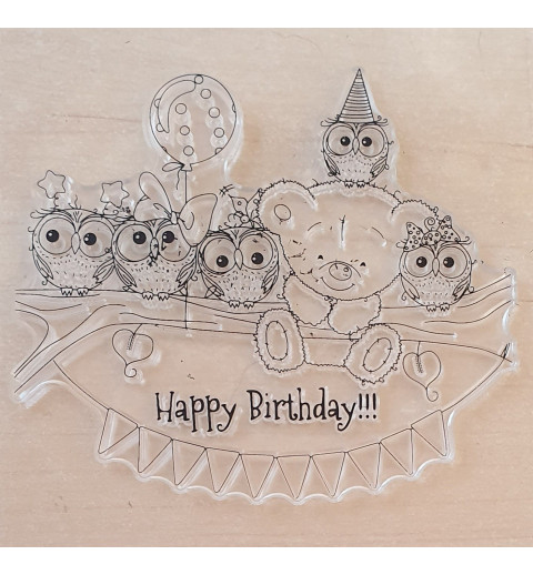 Clear Stamps Eulen