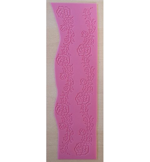 Dekormatte Silikon Rosen