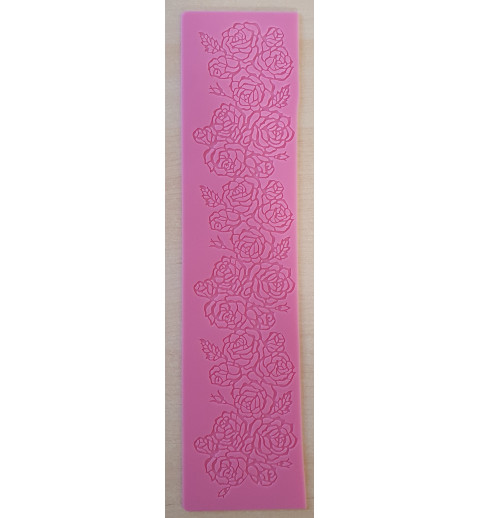 Dekormatte Silikon Rosen
