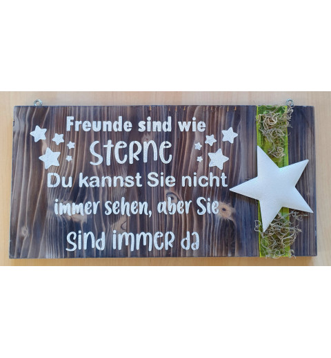 Schild Freunde....