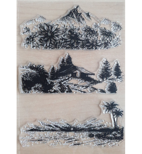 Clear Stamps Berge