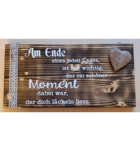 Schild Am Ende....