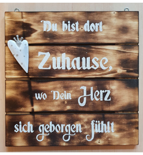 Schild Zeit....