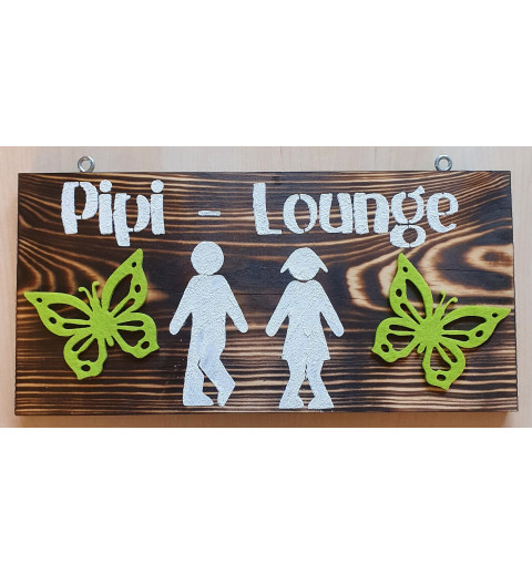 Schild Pipi Lounge