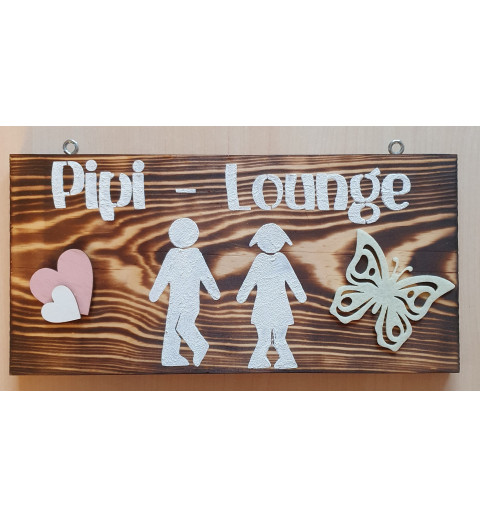 Schild Pipi Lounge