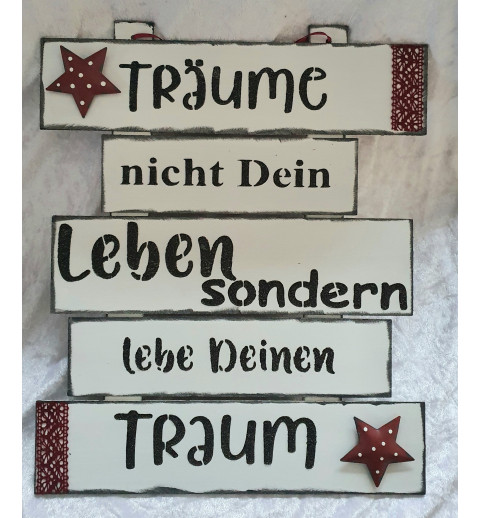 Schild Träume....