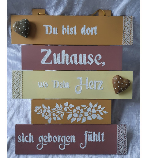 Schild Dein Herz...