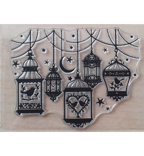 Clear Stamps Vogelkäfig