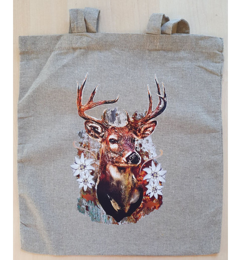 Baumwoll Tasche Hirsch