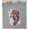 Baumwoll Tasche Leopard